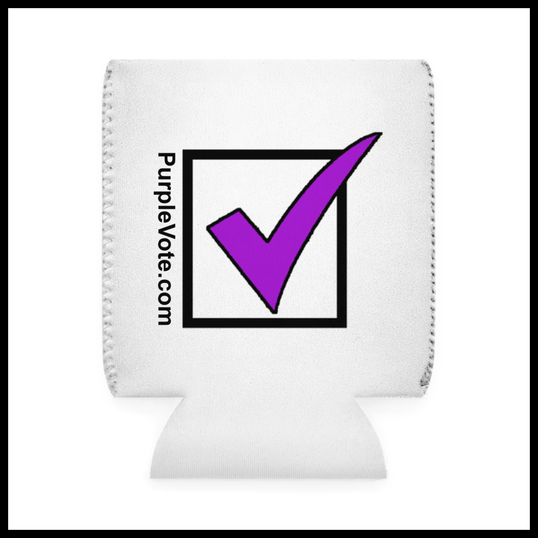PurpleVote.com - Can Cooler Front