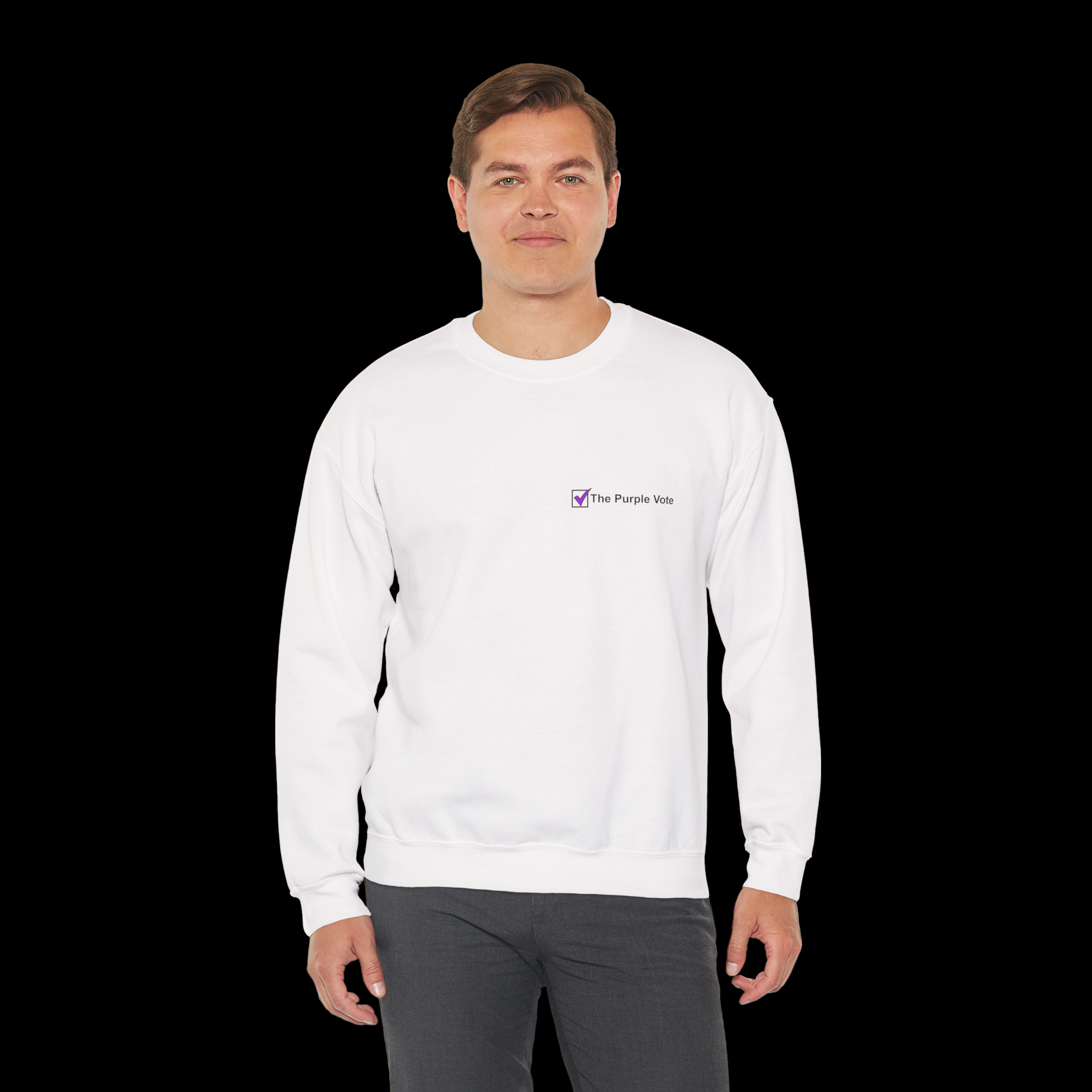 PurpleVote.com- Sweatshirt Person 1