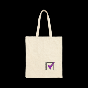 PurpleVote.com - Tote bag Front