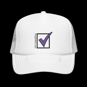 Purplevote.com - Trucker Foam Hat
